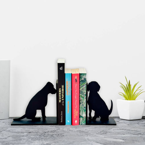 Dogs Eco Friendly Bookends