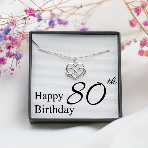 80th Birthday Necklace -...