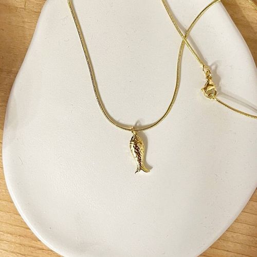 Sardine Fish Pendent 18ct...