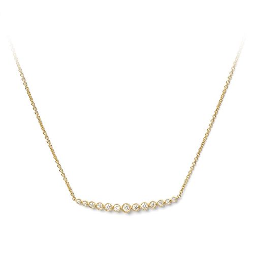 Aspinal of London Diamond and 18ct Gold Demi Necklace Set