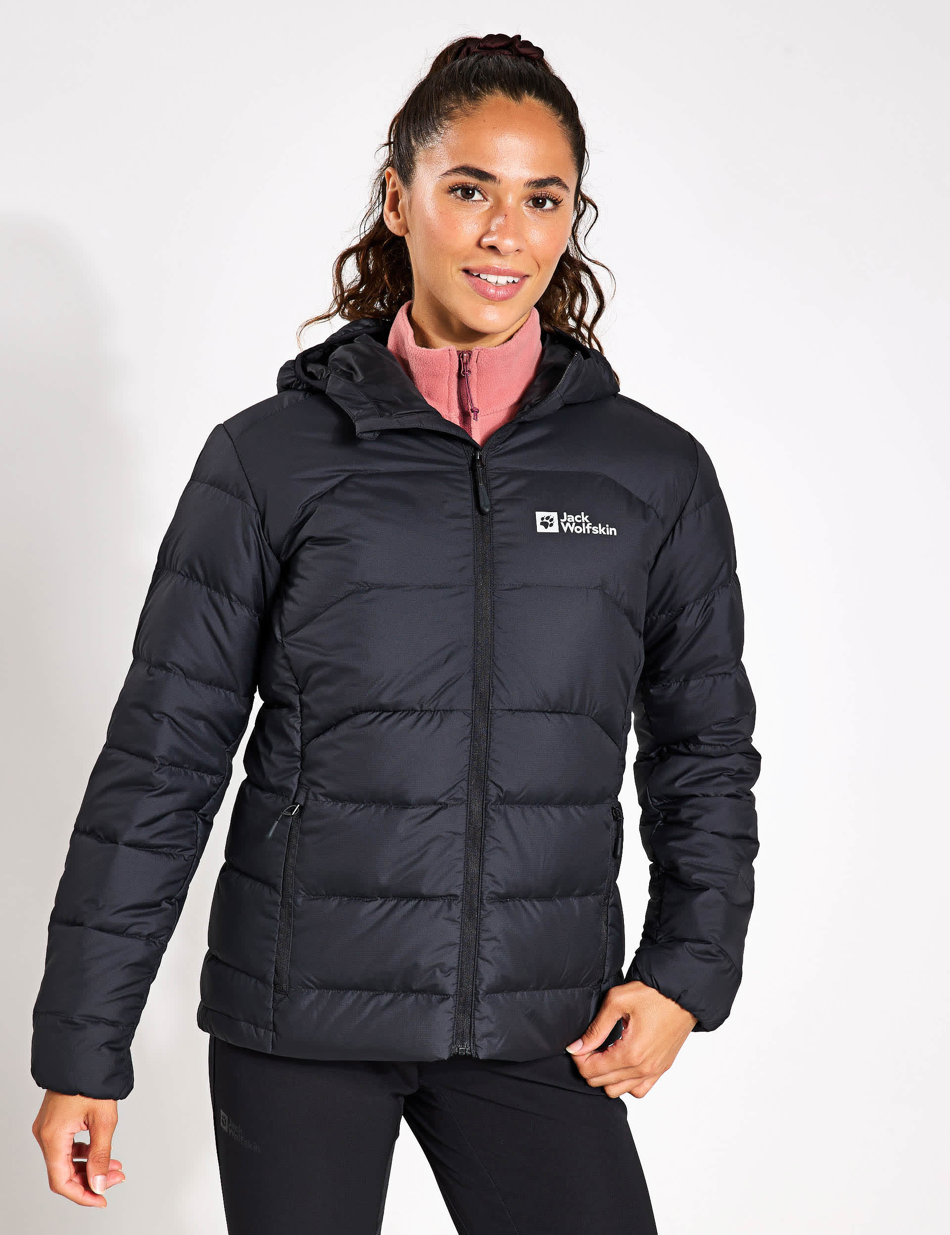 Packable hooded puffer coat shop