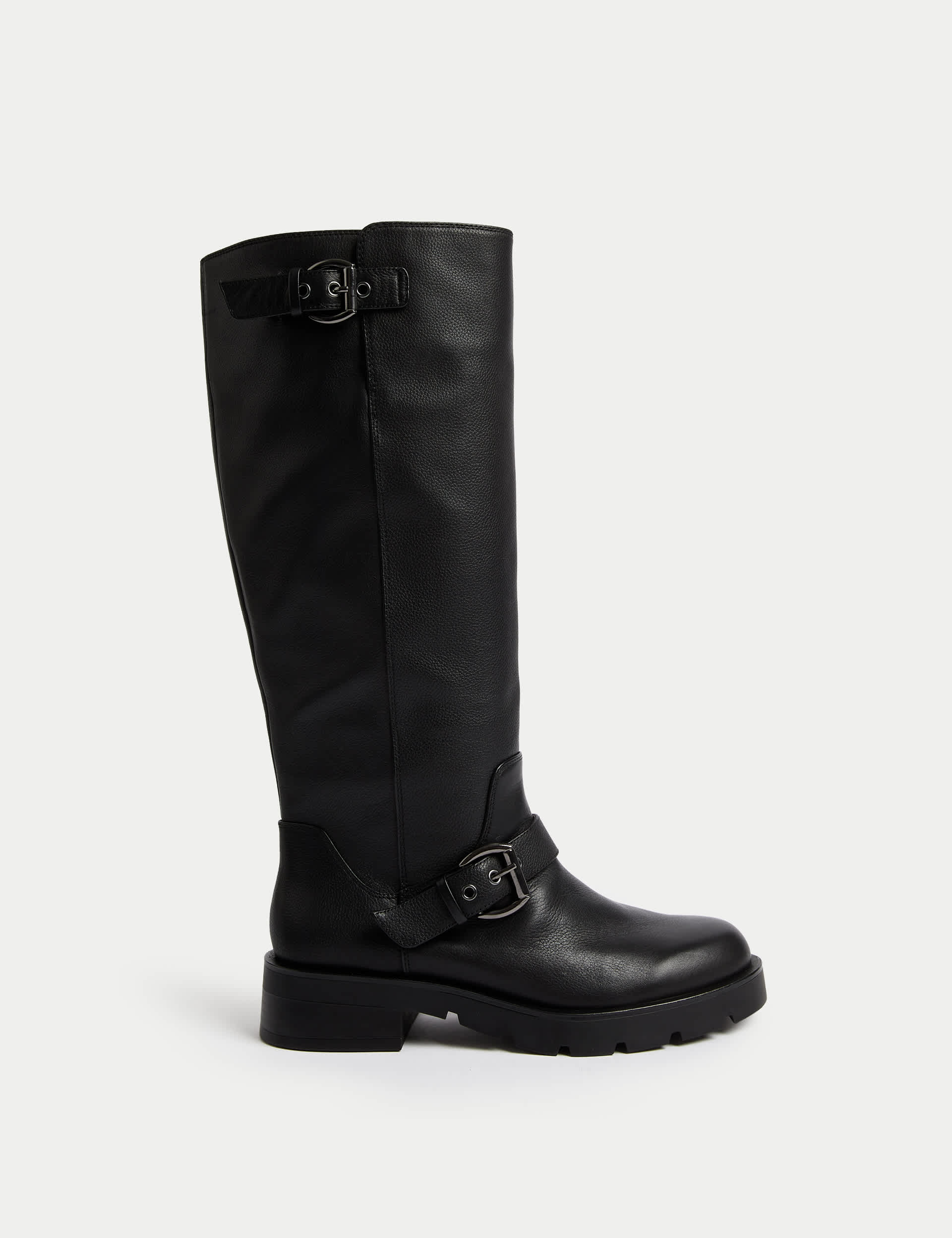 M&s knee high boots on sale