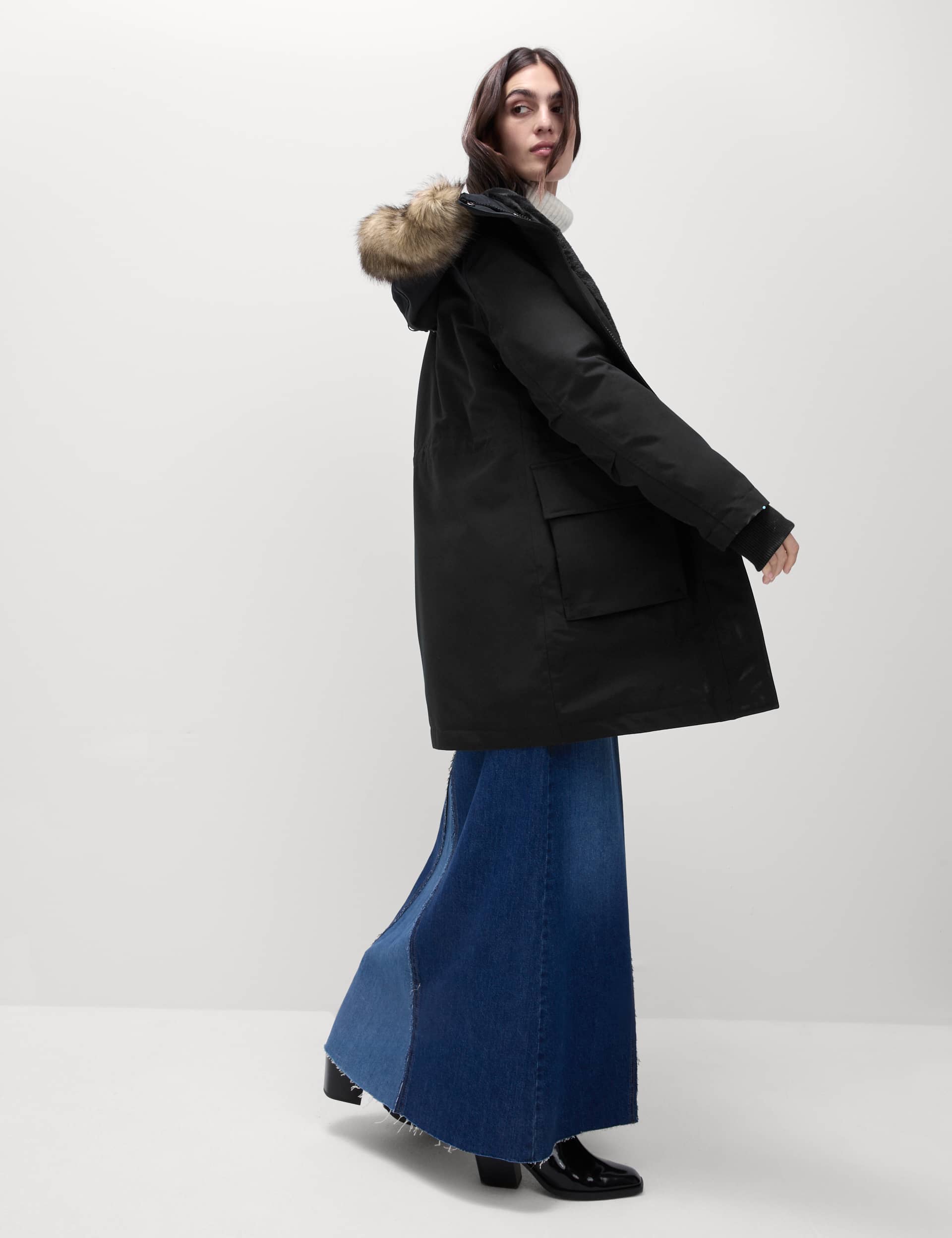M&s parka womens shop