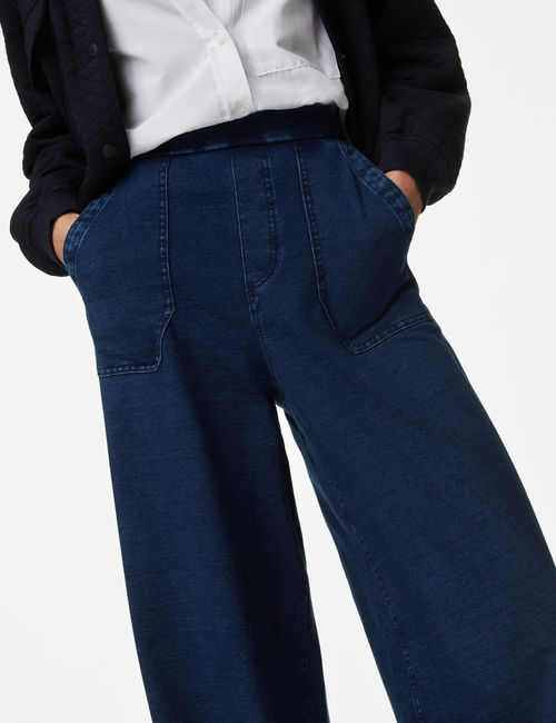 M&S Women's Denim Elasticated...