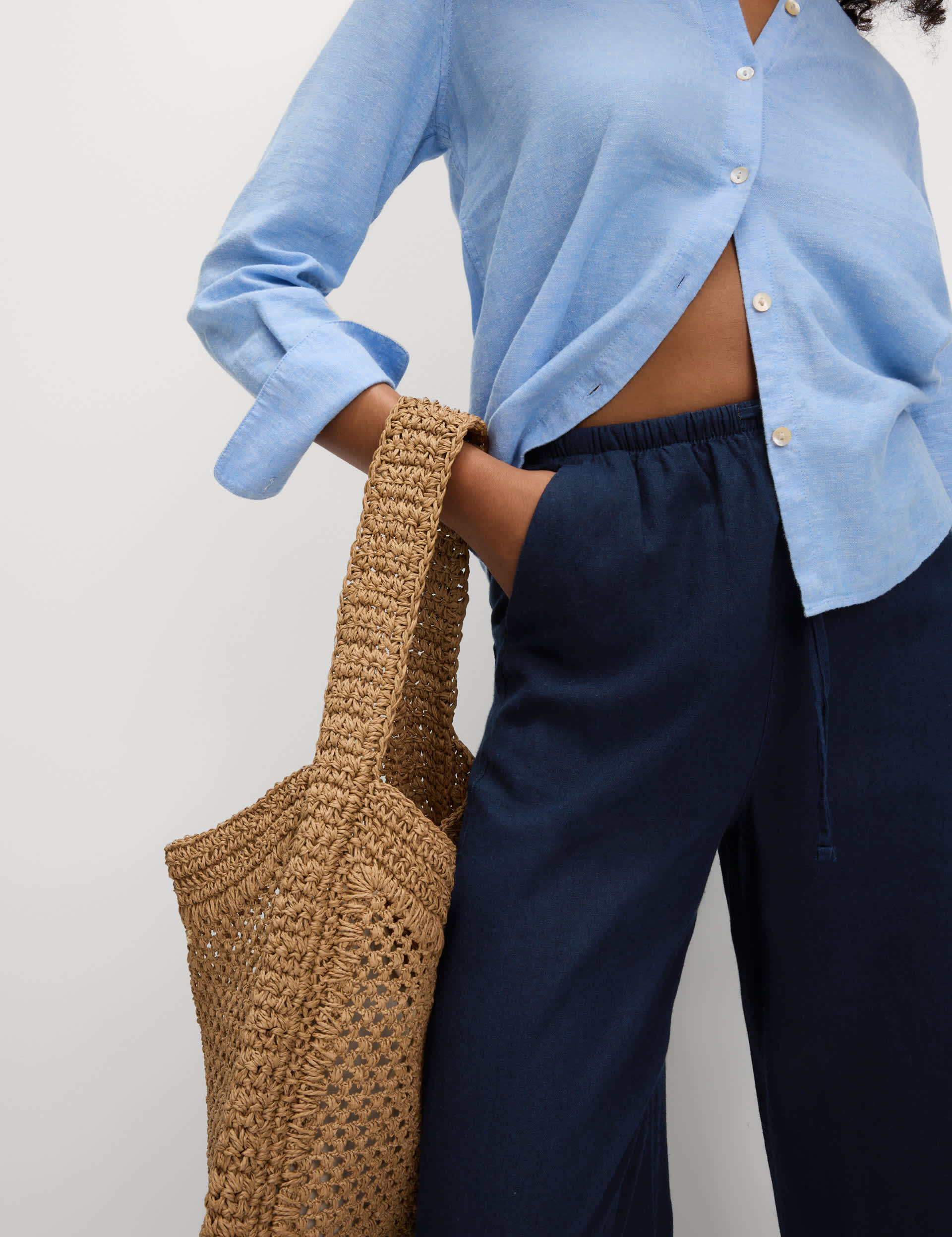 M&s womens pull on trousers deals