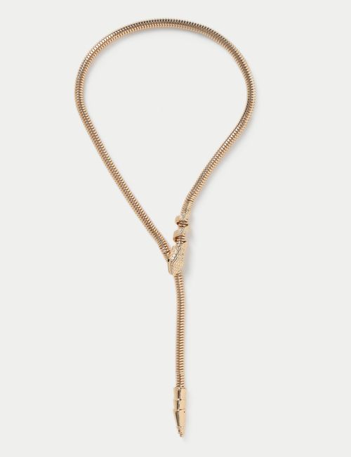 M&S Women's Gold Tone Snake...