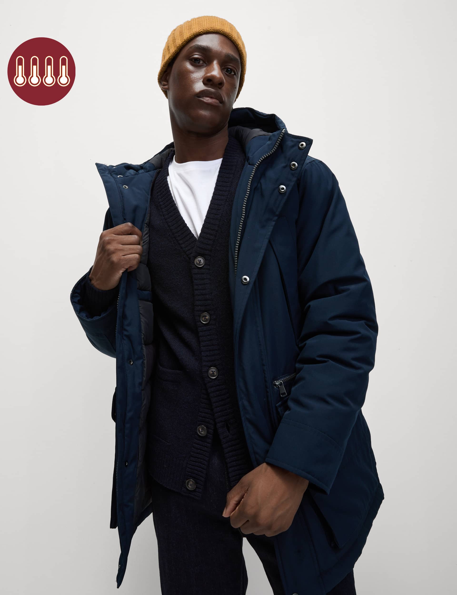 Mens padded mac shop