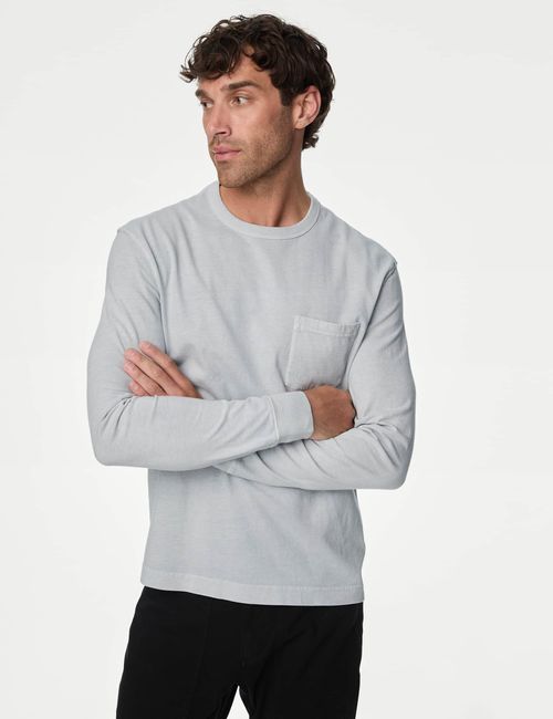 M&S Men's Pure Cotton Long...