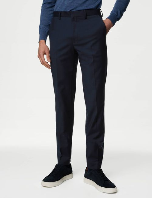 M&S Men's Wool Rich Stretch...