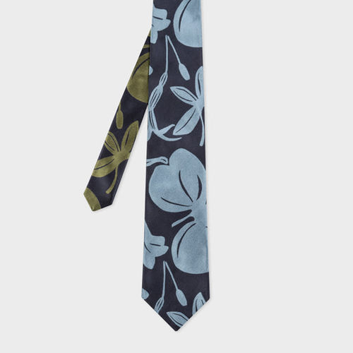 Paul Smith Men's Navy 'Floral...