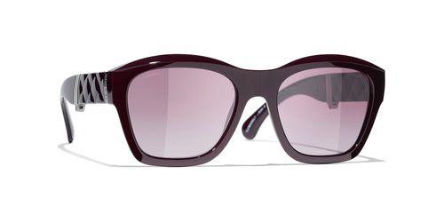 Chanel Woman Sunglass Square...