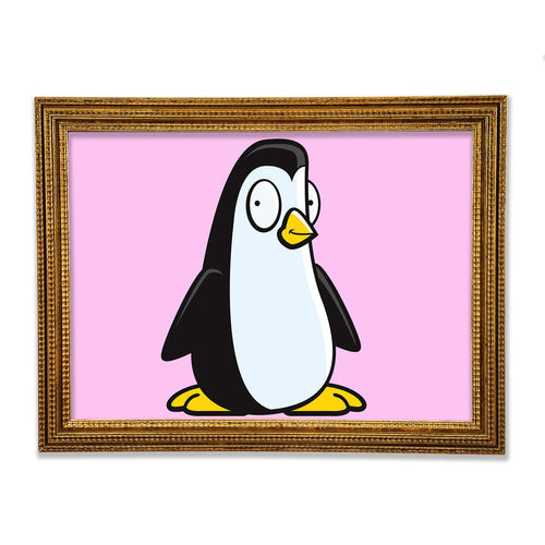 Funny Penguin - Print