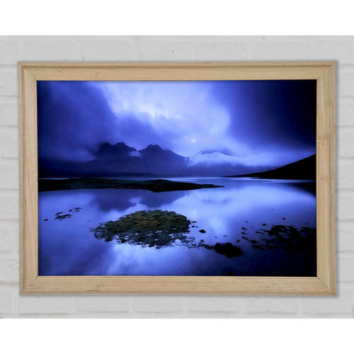 Blue Loch Beauty Framed Print