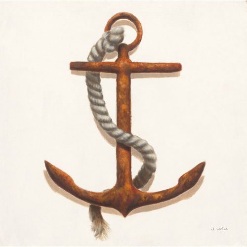 Nautical Anchor Plain