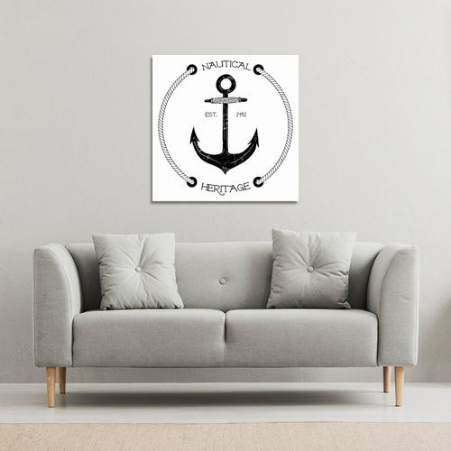 Nautical Anchor Canvas Print