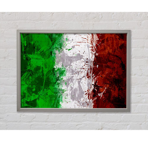 Grunge Flag Of Italy - Single...