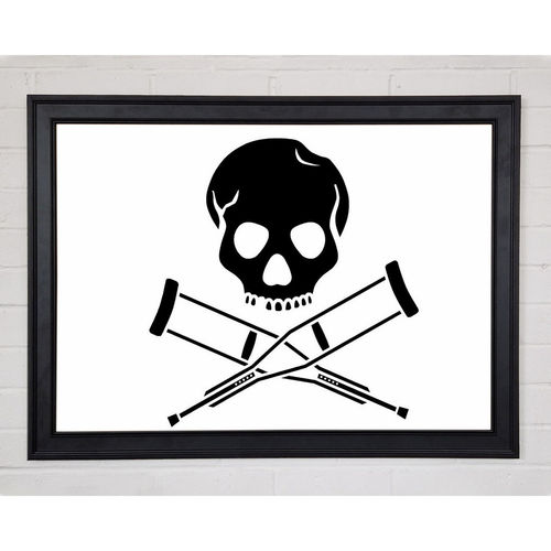 Jackass Skull N Bones B N W...