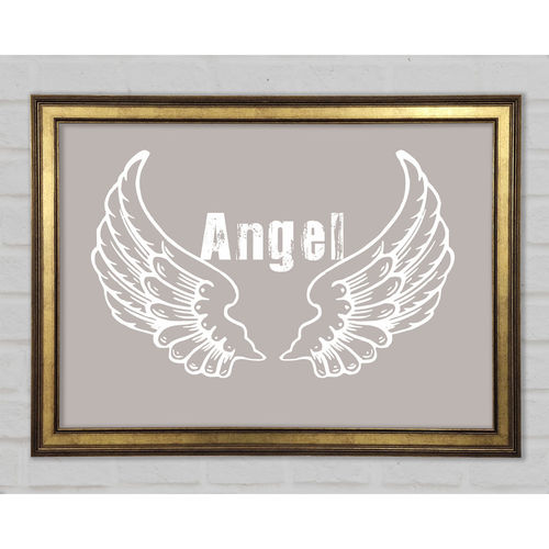 Girls Room Quote Angel Wings...