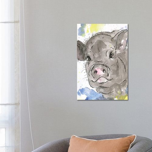 Pet Pig - Wrapped Canvas...