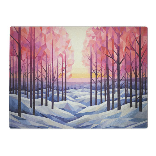 Winter Forest Landscape...