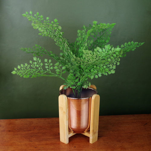 Gold Ceramic Planter Bamboo...