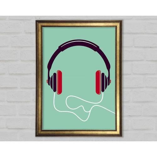 Retro Headset - Print