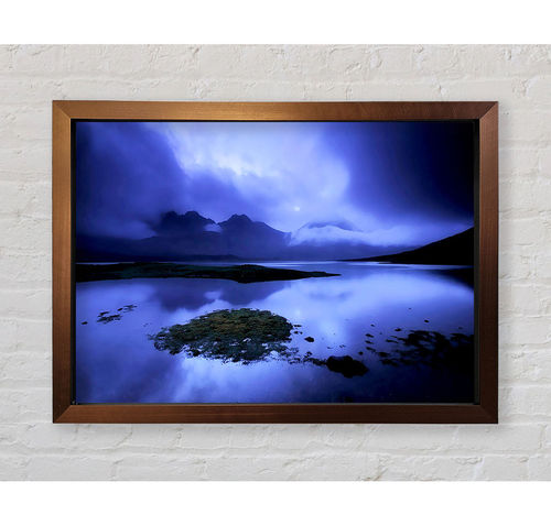 Blue Loch Beauty Framed Print