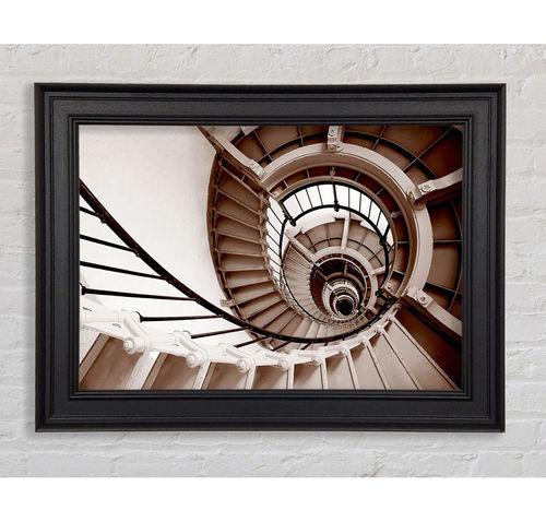 Spiral Framed Print