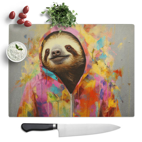 Sloth Contemporary Glass...
