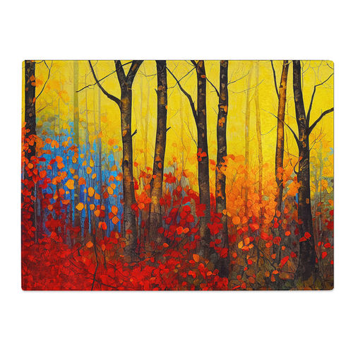 Reflective Autumn Forest...