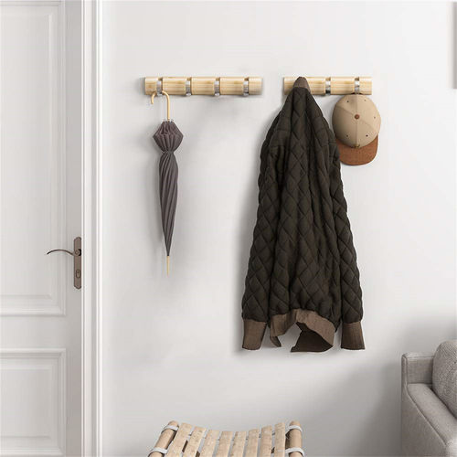 Bamboo Wall Mounted Coat...