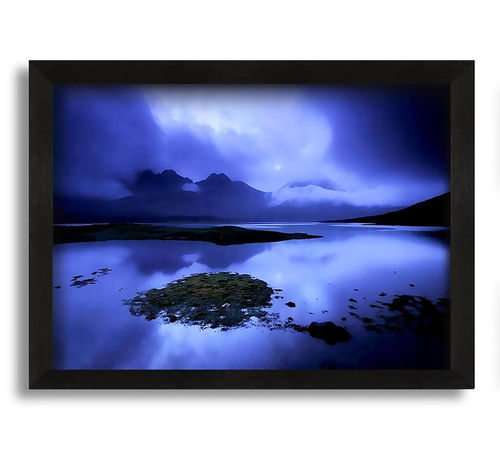 Blue Loch Beauty Framed Print