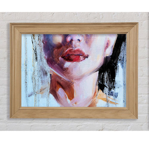 The Lips Of A Woman - Print