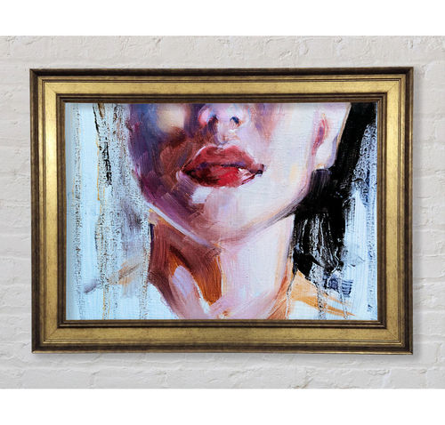 The Lips Of A Woman - Print