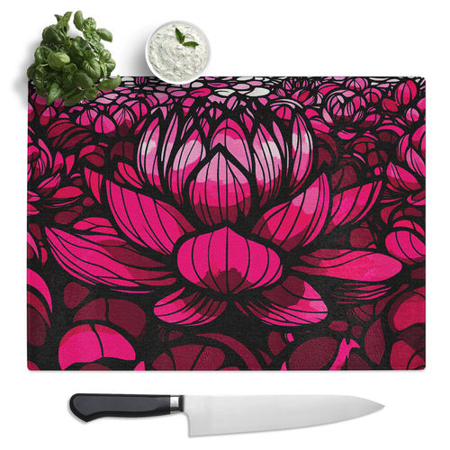 Lotus Flower Art Vol.4  Glass...