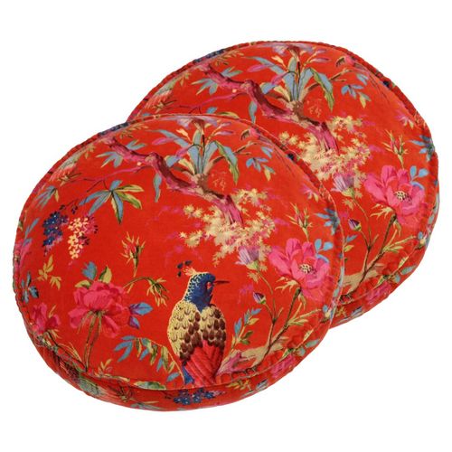 Blaylock Floral Round Cushion...