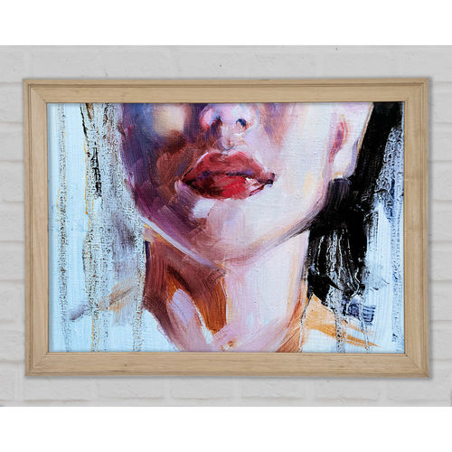 The Lips Of A Woman - Print