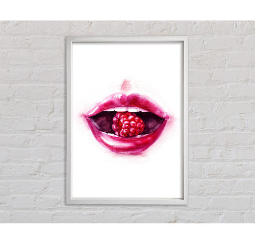 Raspberry Lips - Print