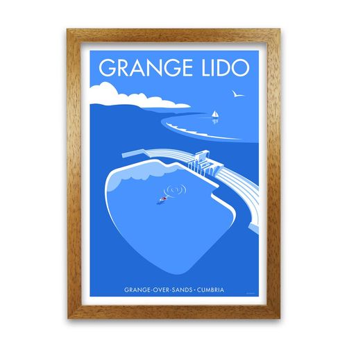 'Grange Lido' Graphict Art