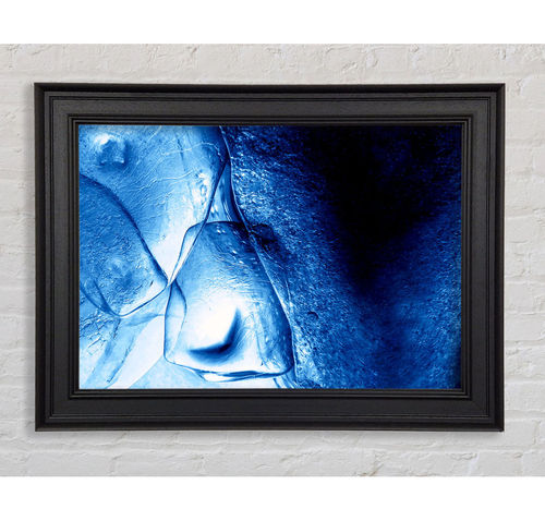 Blue Ice Framed Print