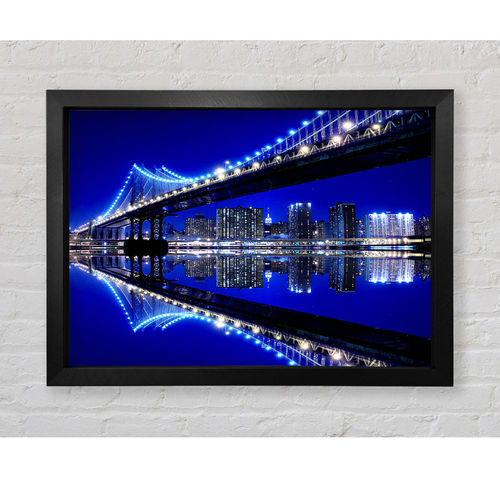 Blue Ice Bridge - Print