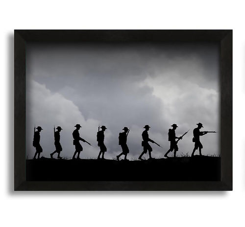 The Troops Silhouette -...