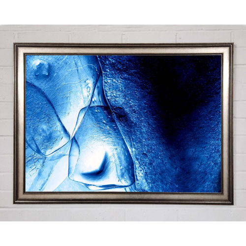 Blue Ice Framed Print