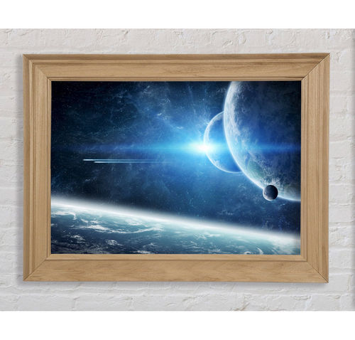 Ice Blue Planet - Print