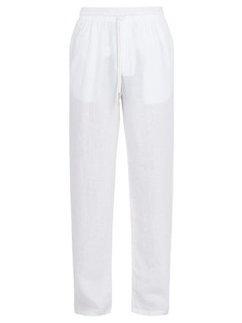 Vilebrequin - Linen Trousers - Mens - White