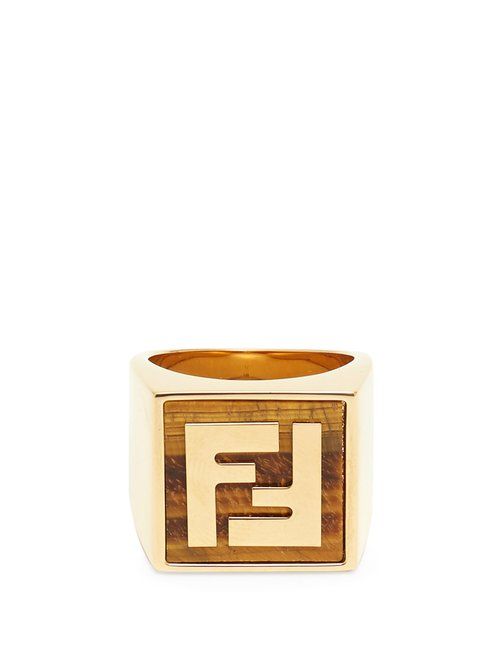 Fendi - Ff Signet Ring - Mens...