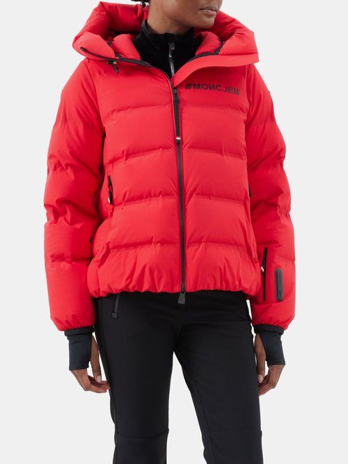 Black Montgetch down-padded ski jacket, Moncler Grenoble