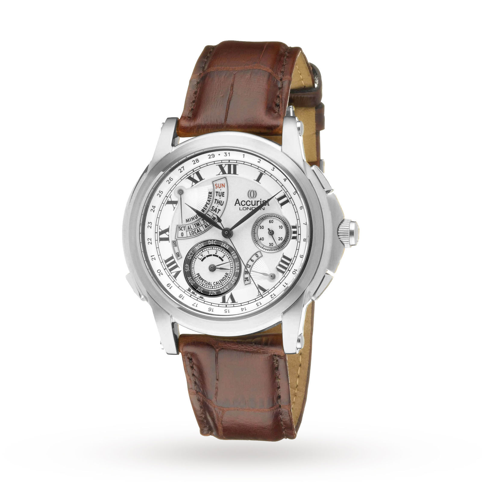 Mens Accurist GMT Watch GMT325 Compare Westquay