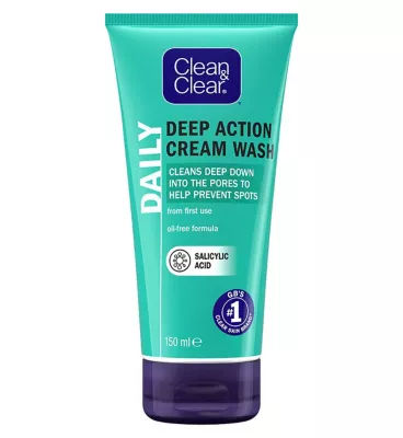 boots skin clear deep action cleanser