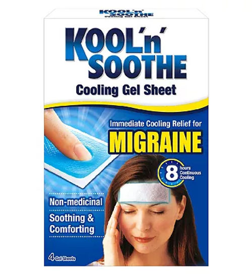 Kool 'n' Soothe Migraine - 4 Pack | Compare | Union Square Aberdeen  Shopping Centre
